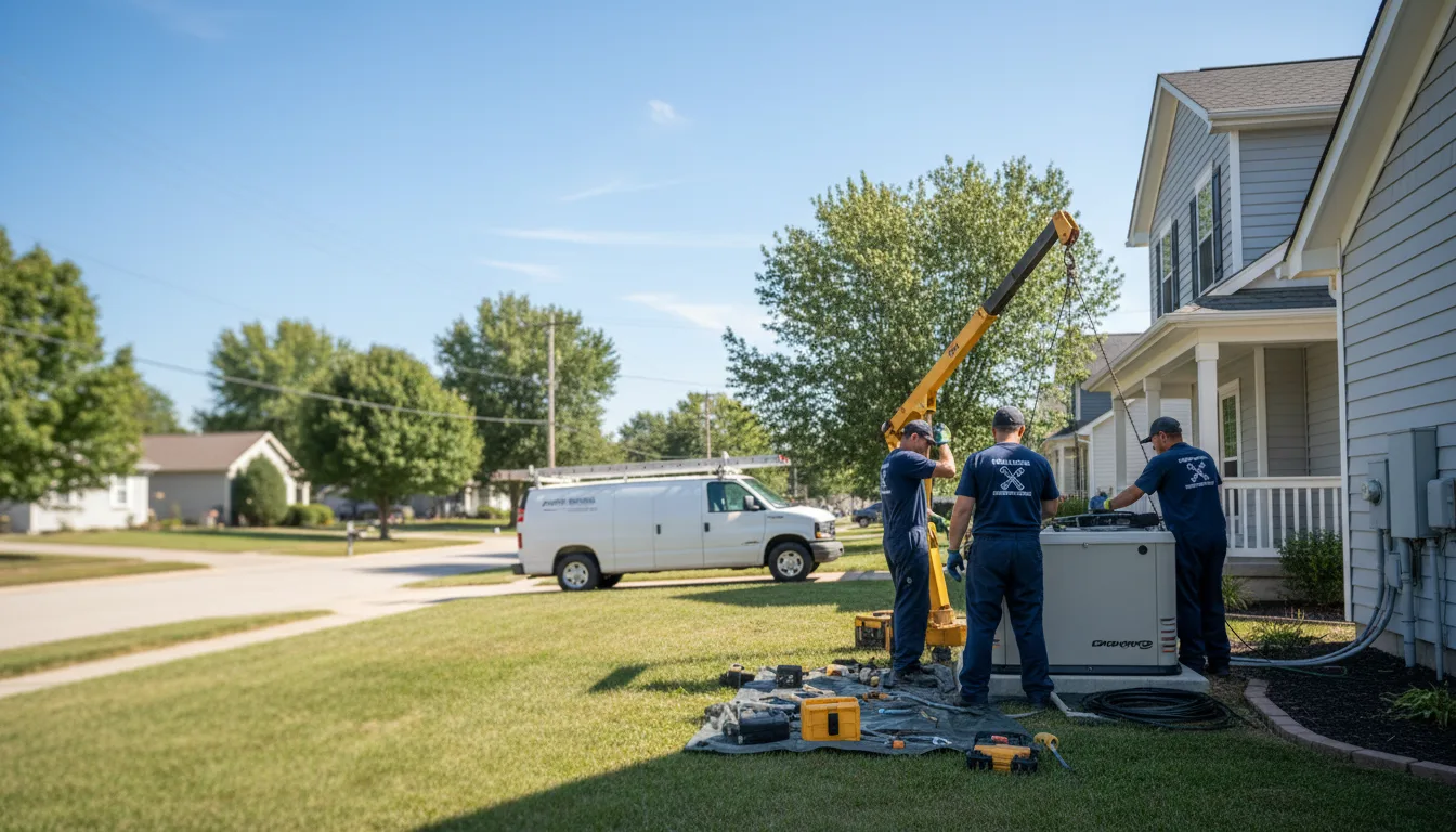 Generator Installation in Knoxville, IA near me